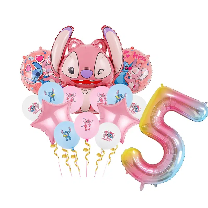 Ballon Stitch de fête en aluminium – Image 5