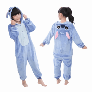 Combinaison Stitch enfant en flanelle