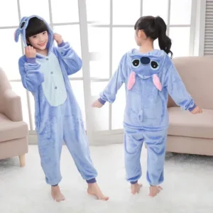 Combinaison Stitch Bleu pour Enfant