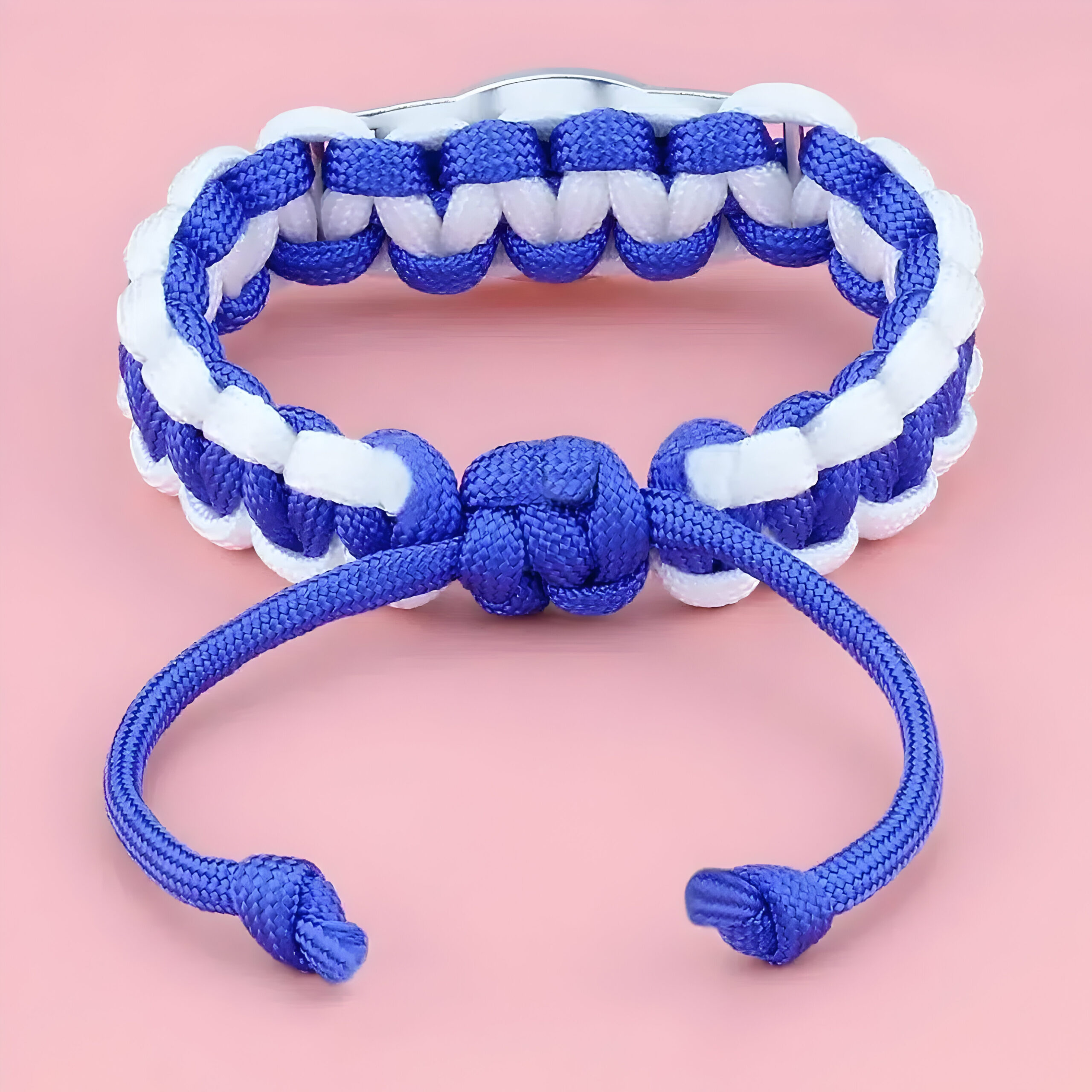 Bracelet tressé Stitch enfant réglable en nylon – Image 6
