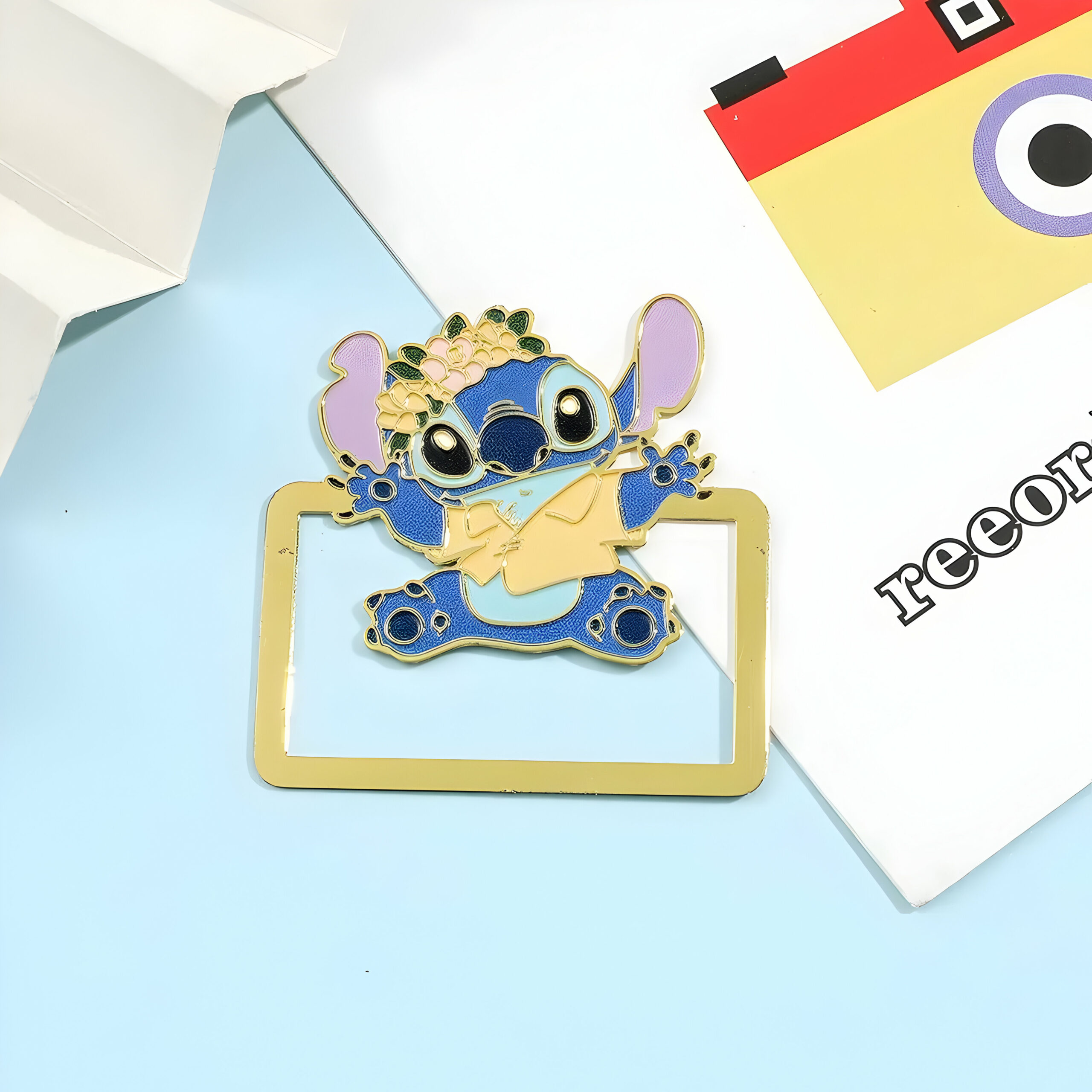 Mini marque-page Stitch en métal – Image 5