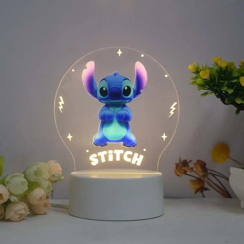 Lampe Stitch debout bleu pour Enfant