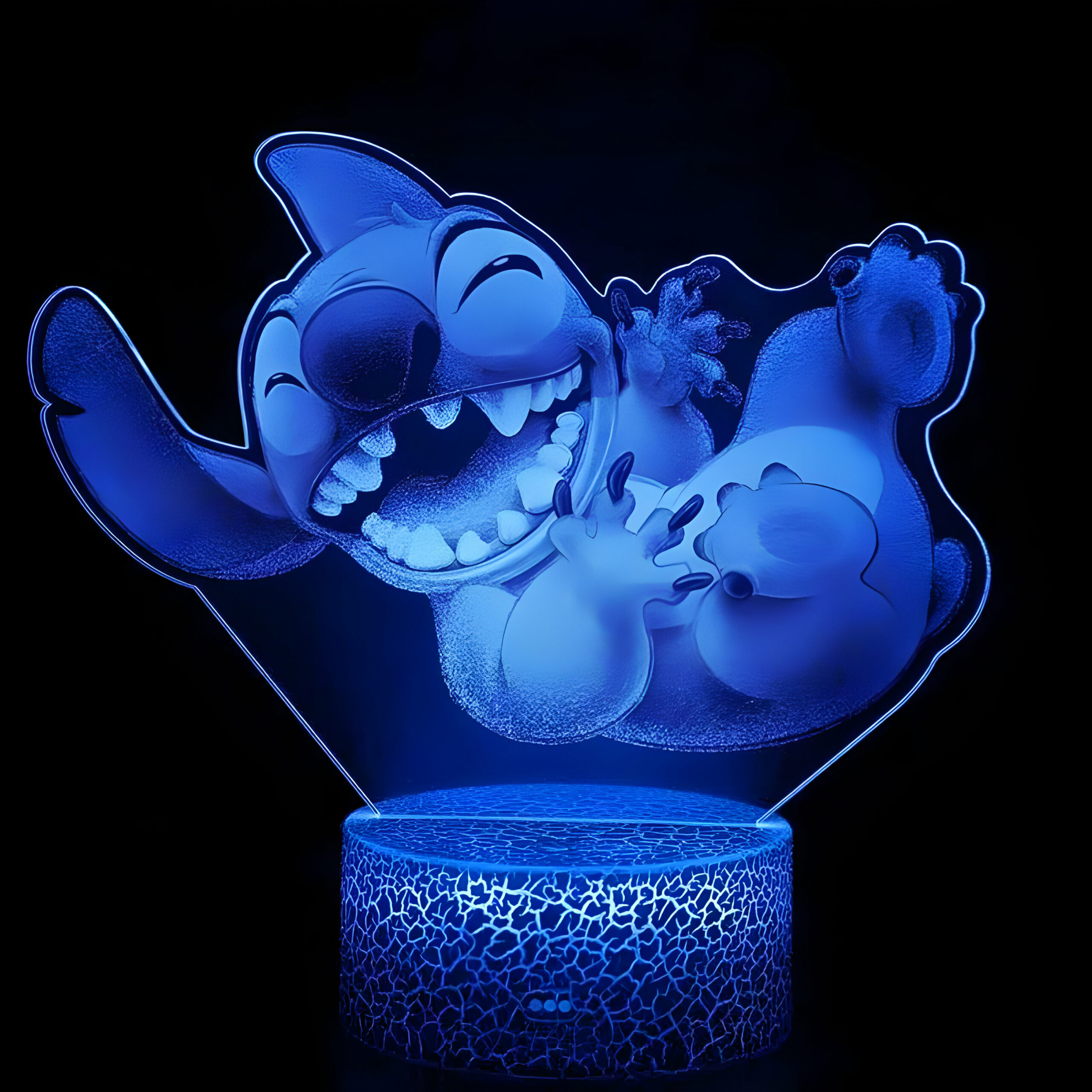 Lampe Stitch en acrylique – Image 4
