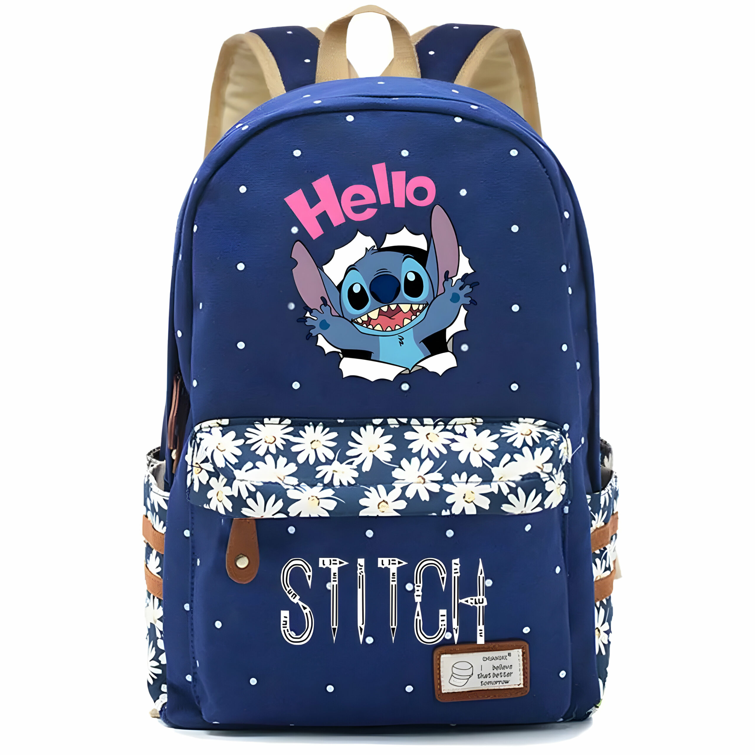 Sac d'école Stitch en nylon – Image 3