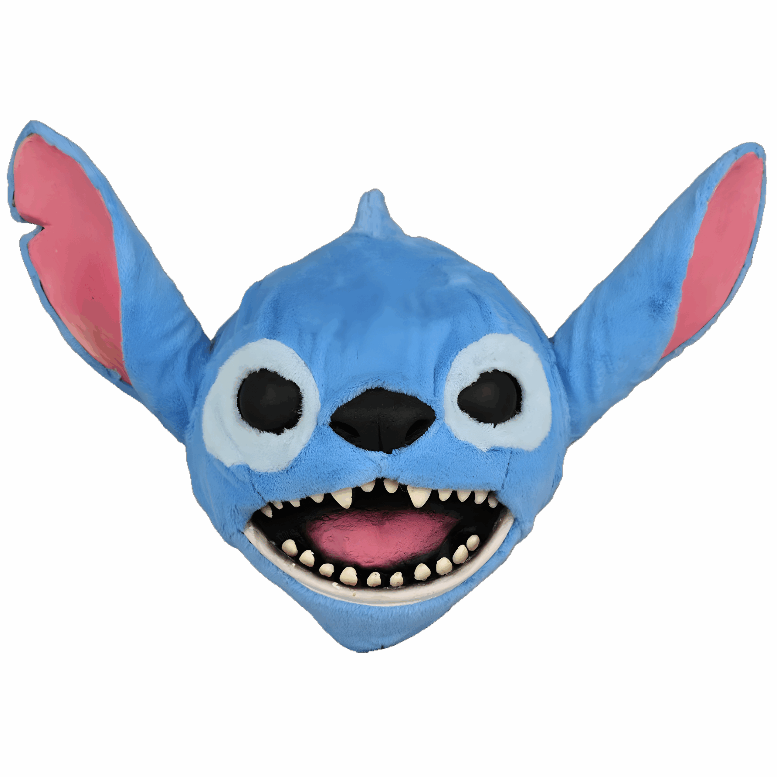 Masque de déguisement Stitch en peluche et latex – Image 7