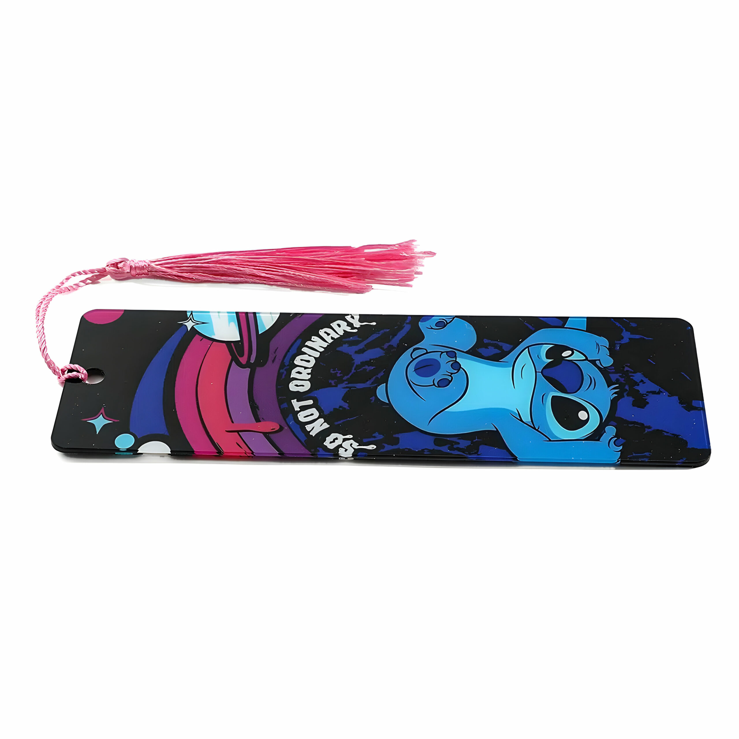 Marque-page Stitch en acrylique 15x5cm pour livres – Image 2