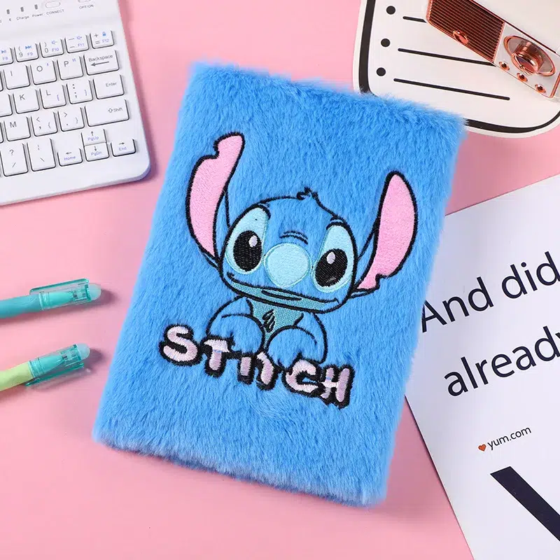 Carnet Stitch en peluche
