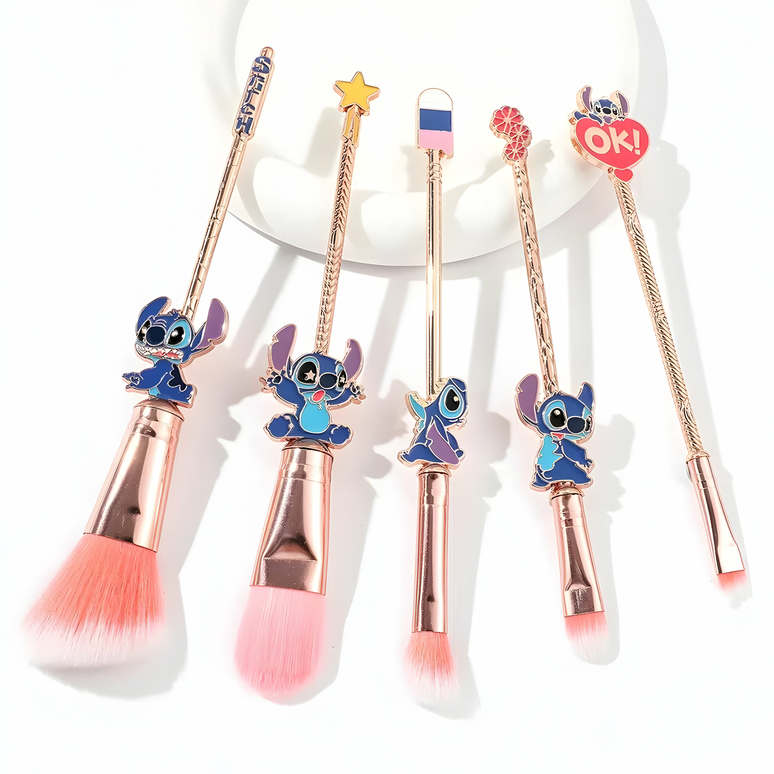 Pack 5 pinceaux de maquillage Stitch – Image 2