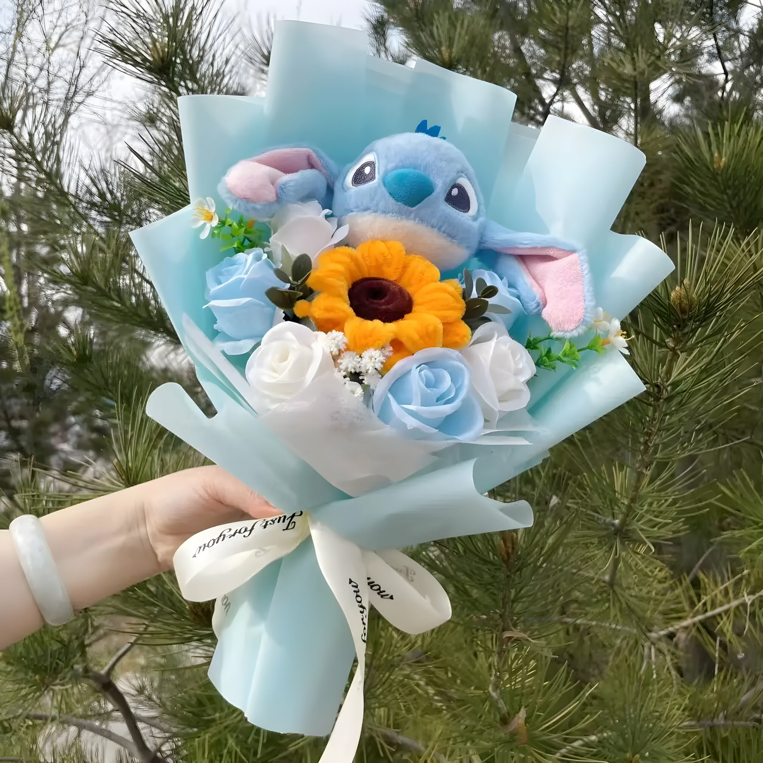 Bouquet Stitch créatif en coton 35cm – Image 3