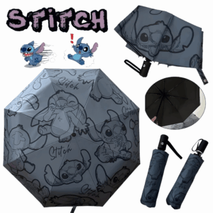 Parapluie Stitch gris