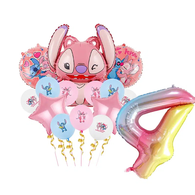 Ballon Stitch de fête en aluminium – Image 4