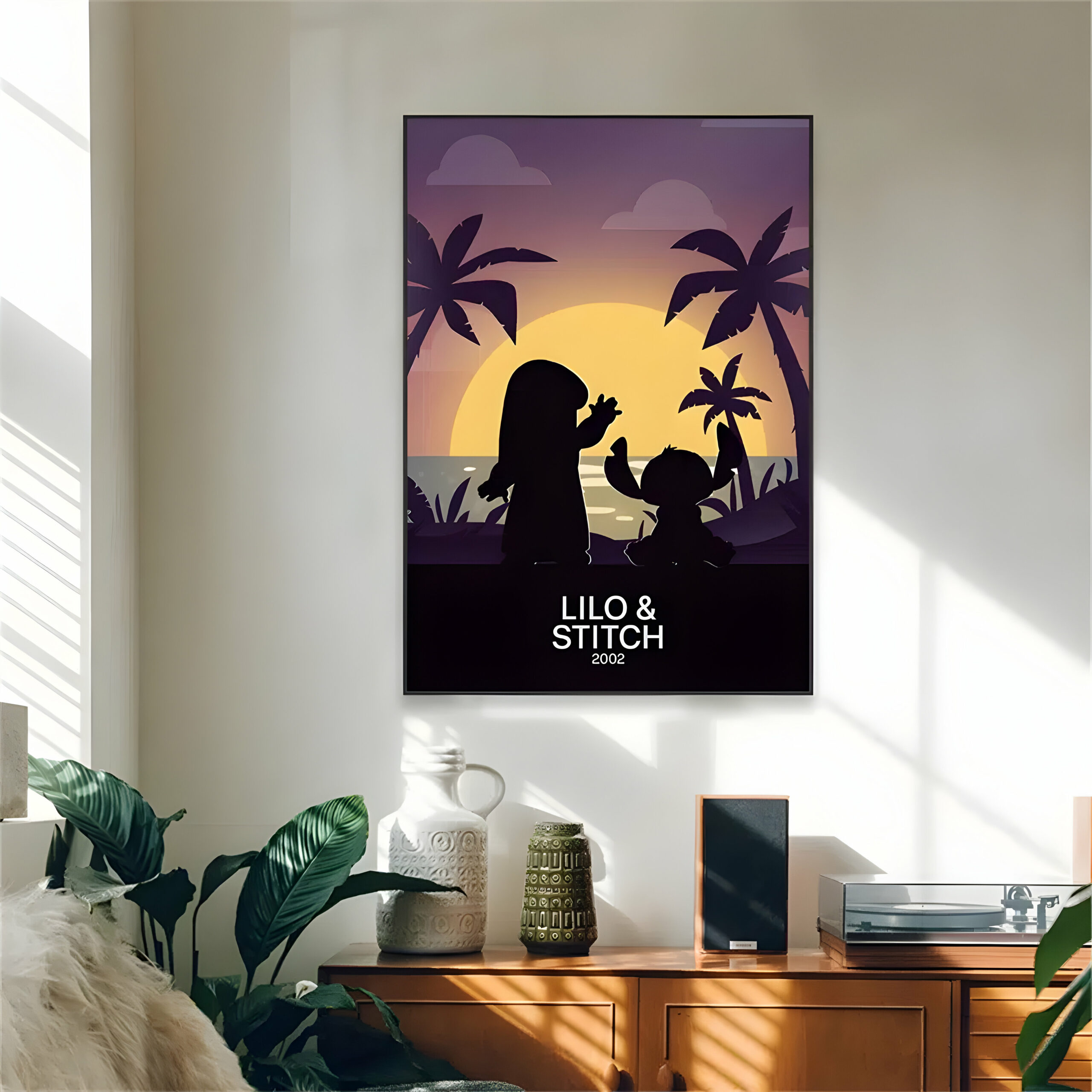 Tableau Lilo & Stitch sur canvas – Image 2