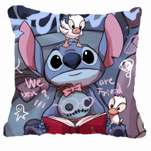 Coussin Stitch chambre d’enfant 40x40 cm