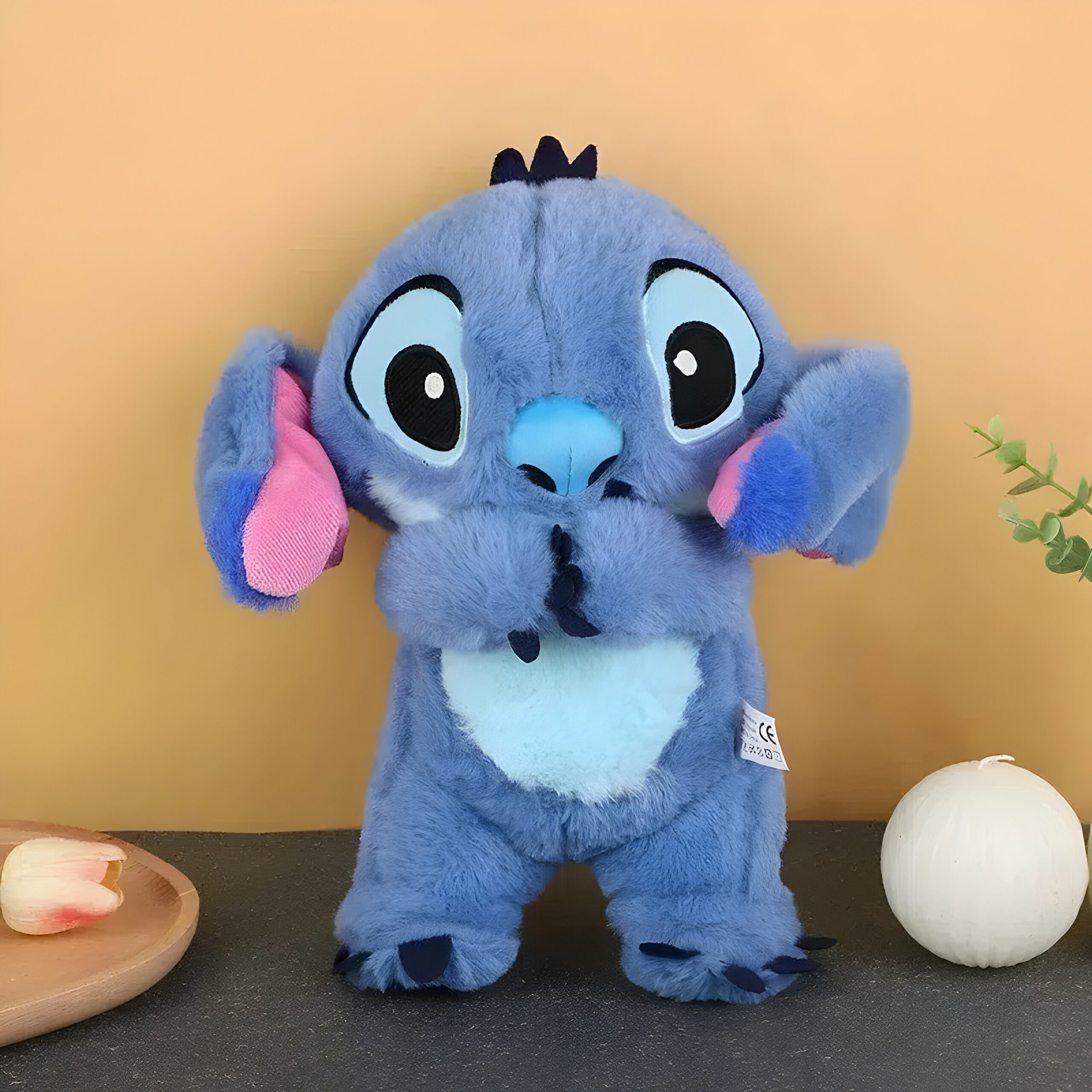 Stitch Disney en peluche lumineuse 20cm – Image 4