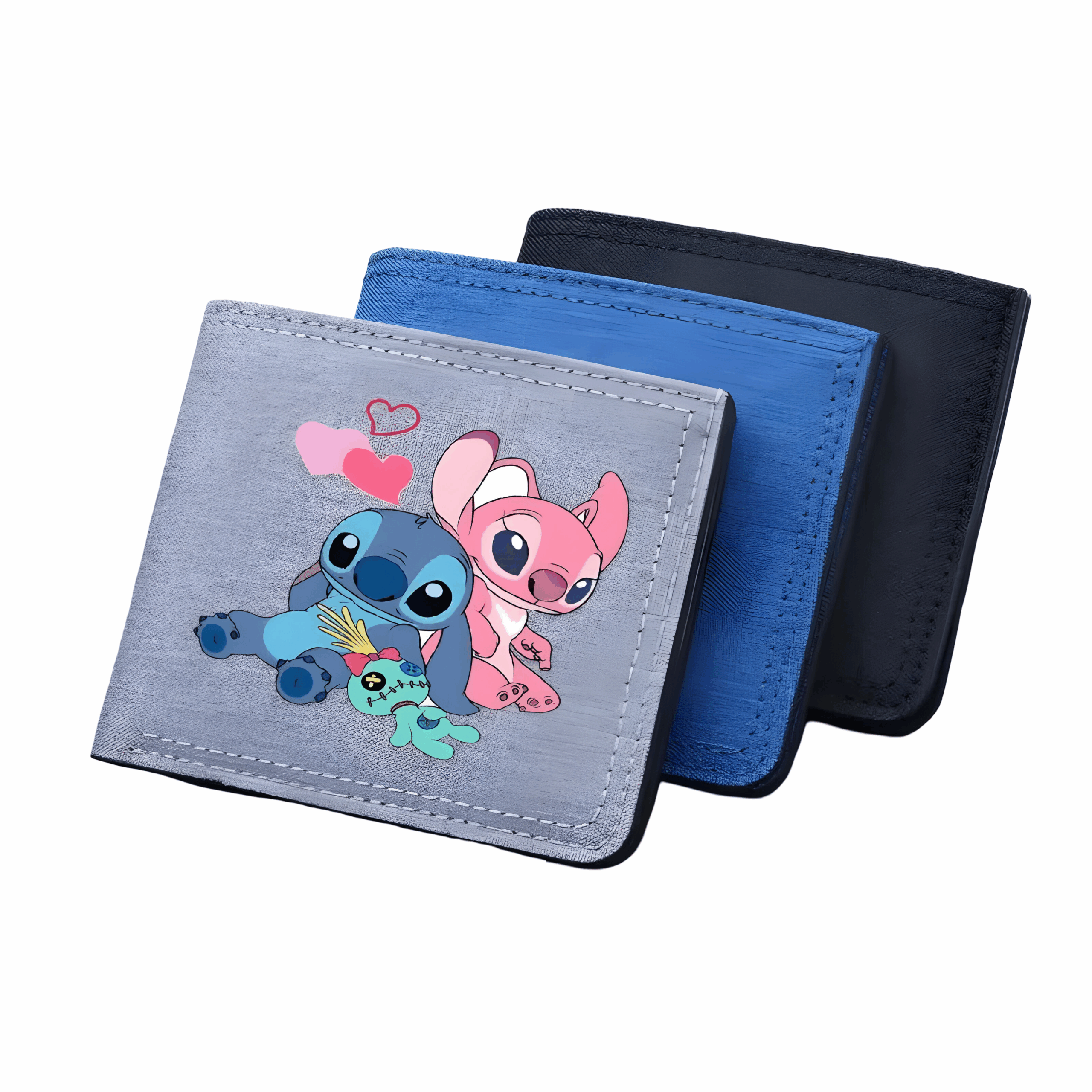 Porte-monnaie Stitch en Simili Cuir 10.8cm