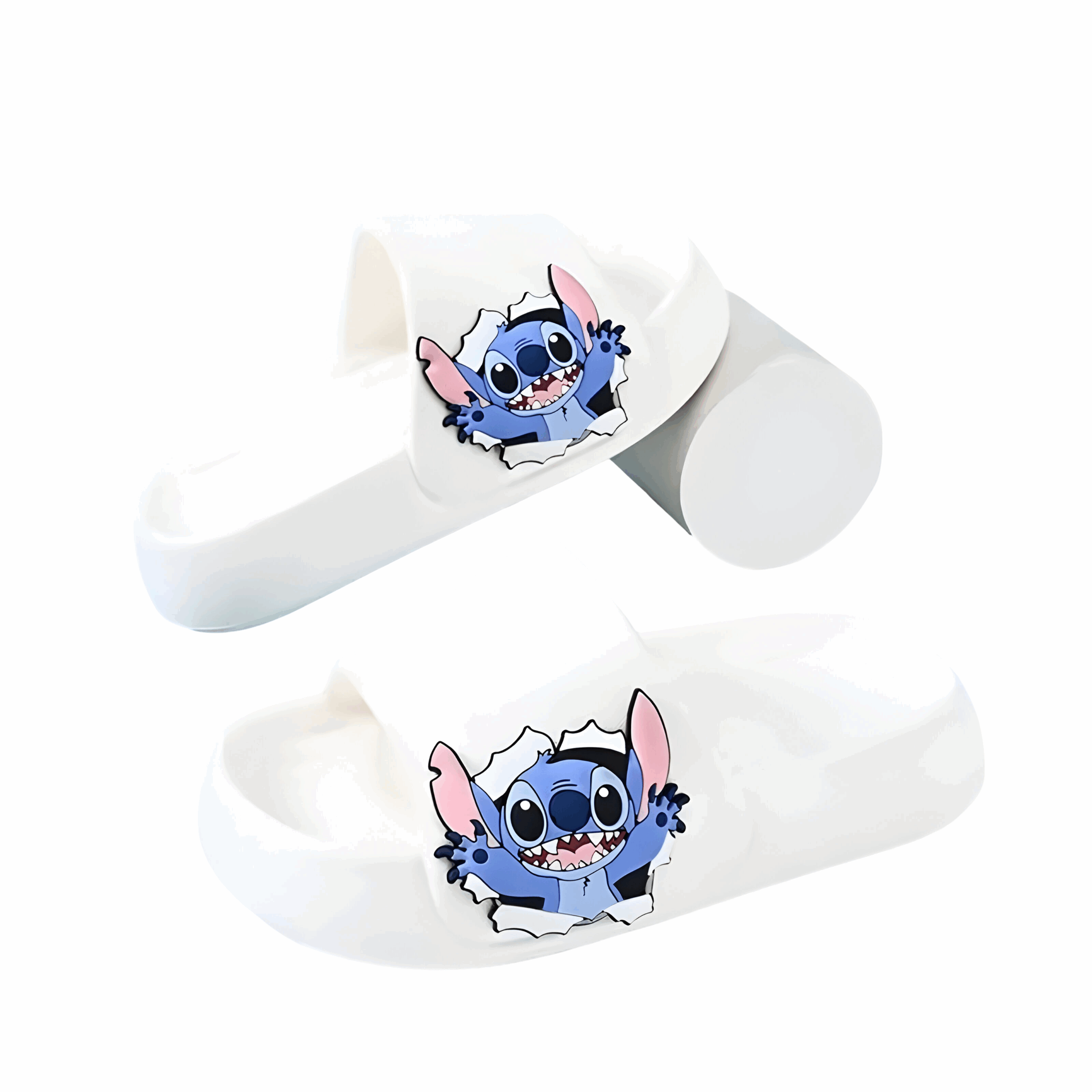 Claquettes Stitch en caoutchouc