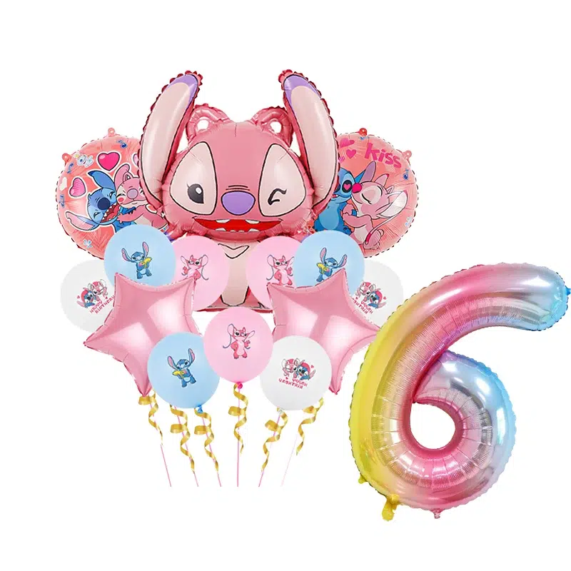 Ballon Stitch de fête en aluminium – Image 6