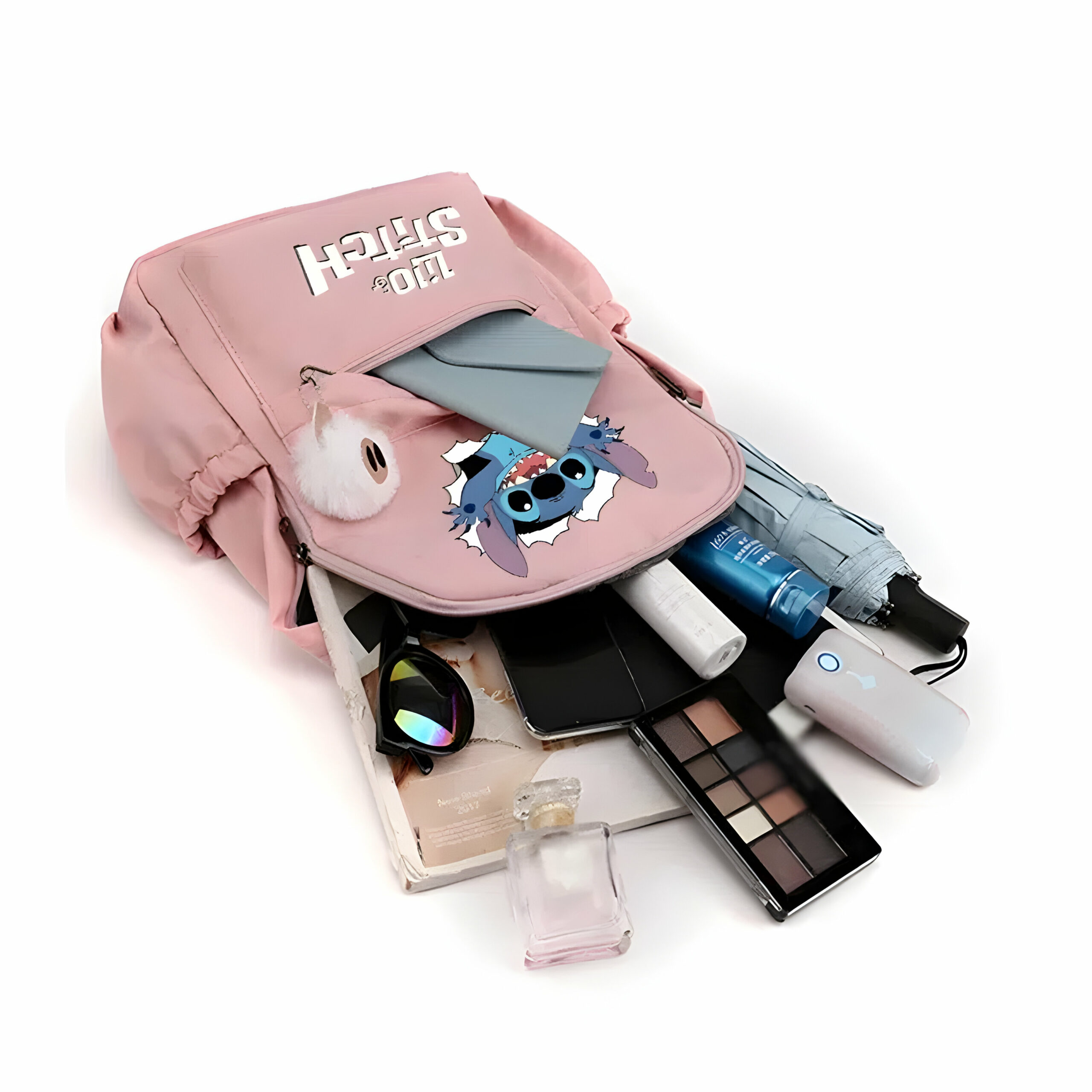 Sac Lilo & Stitch Stitch et Angel en nylon 38x28x11cm – Image 4