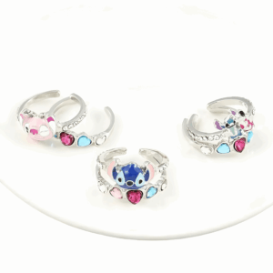 Ensemble de bagues Stitch et personnages