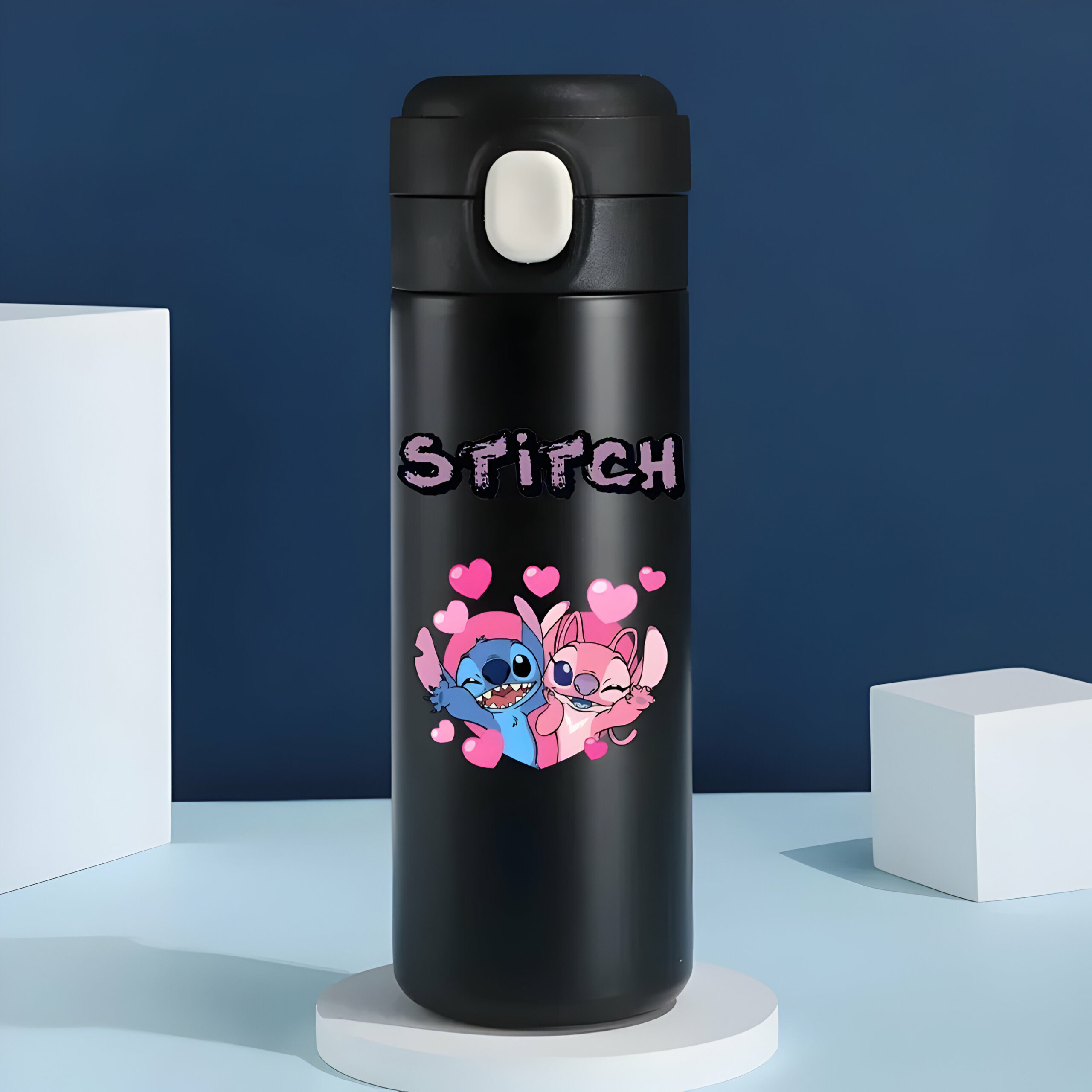 Gourde 420ml Stitch et Angel en plastique et aluminium – Image 8