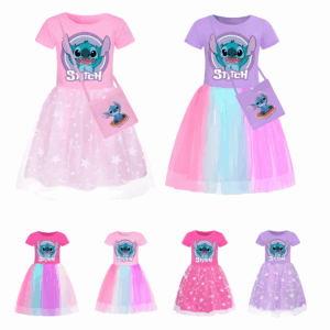 Robe Stitch imprimée