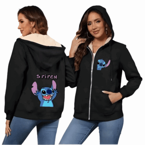 Veste Stitch et Angel doublée
