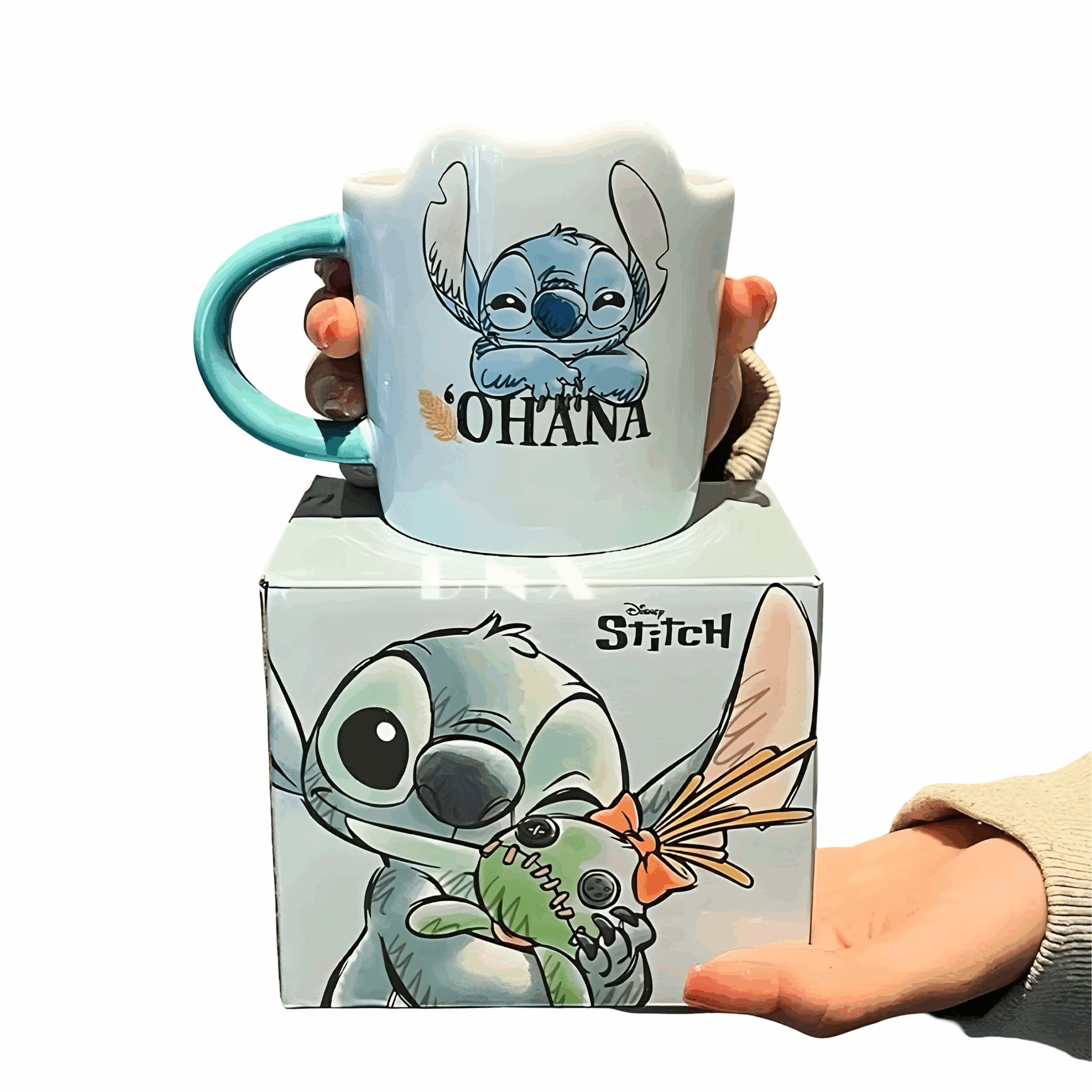 Mug Disney Stitch Ohana en céramique 500ML