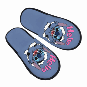 Chaussons Stitch bleus