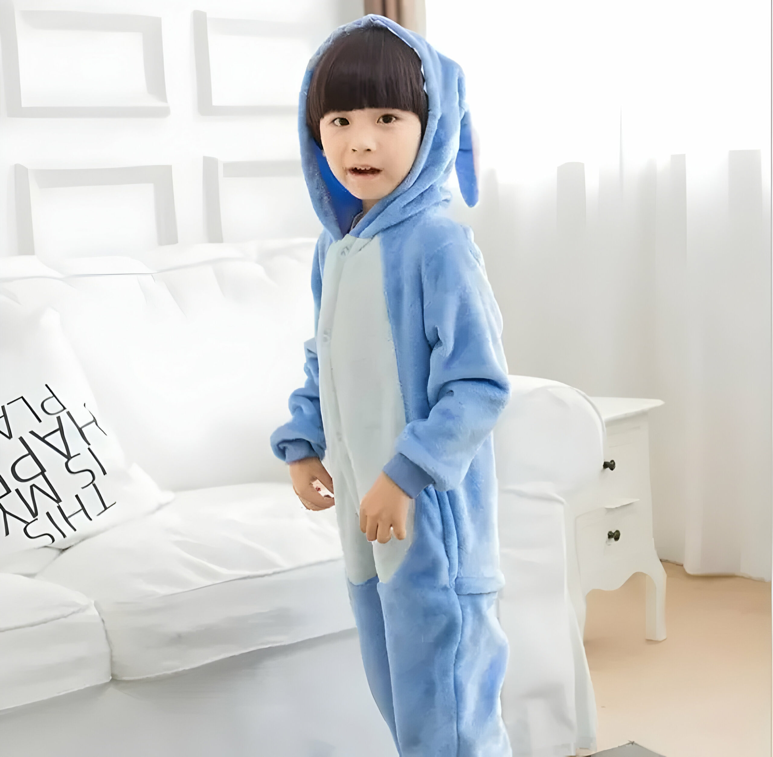 Déguisement bleu Stitch enfant – Image 2