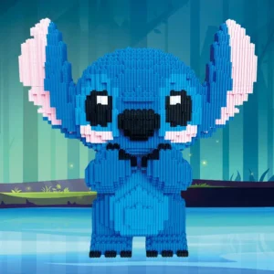 Bloc de Construction 3D Stitch et Angel Stitch