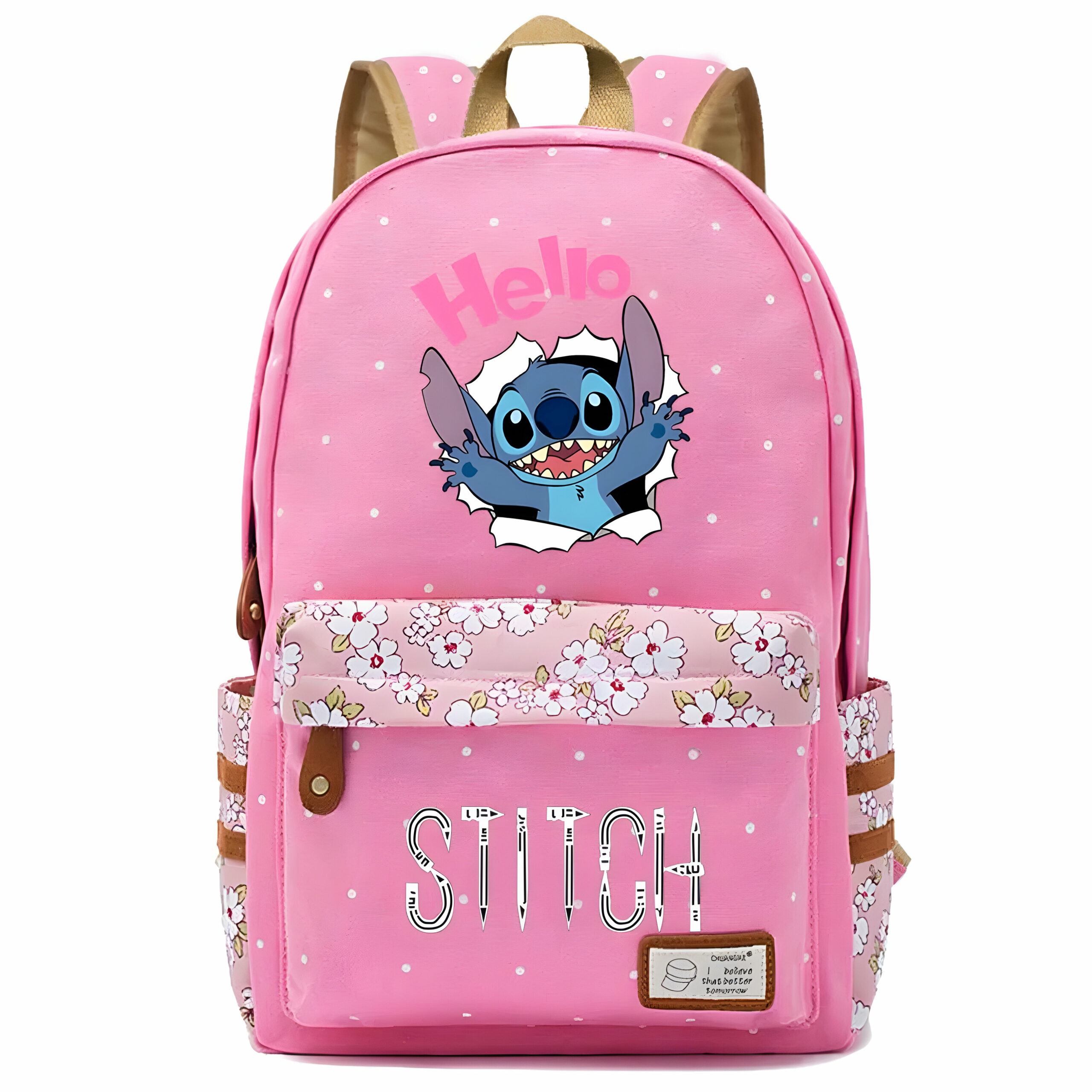 Sac d'école Stitch en nylon – Image 4