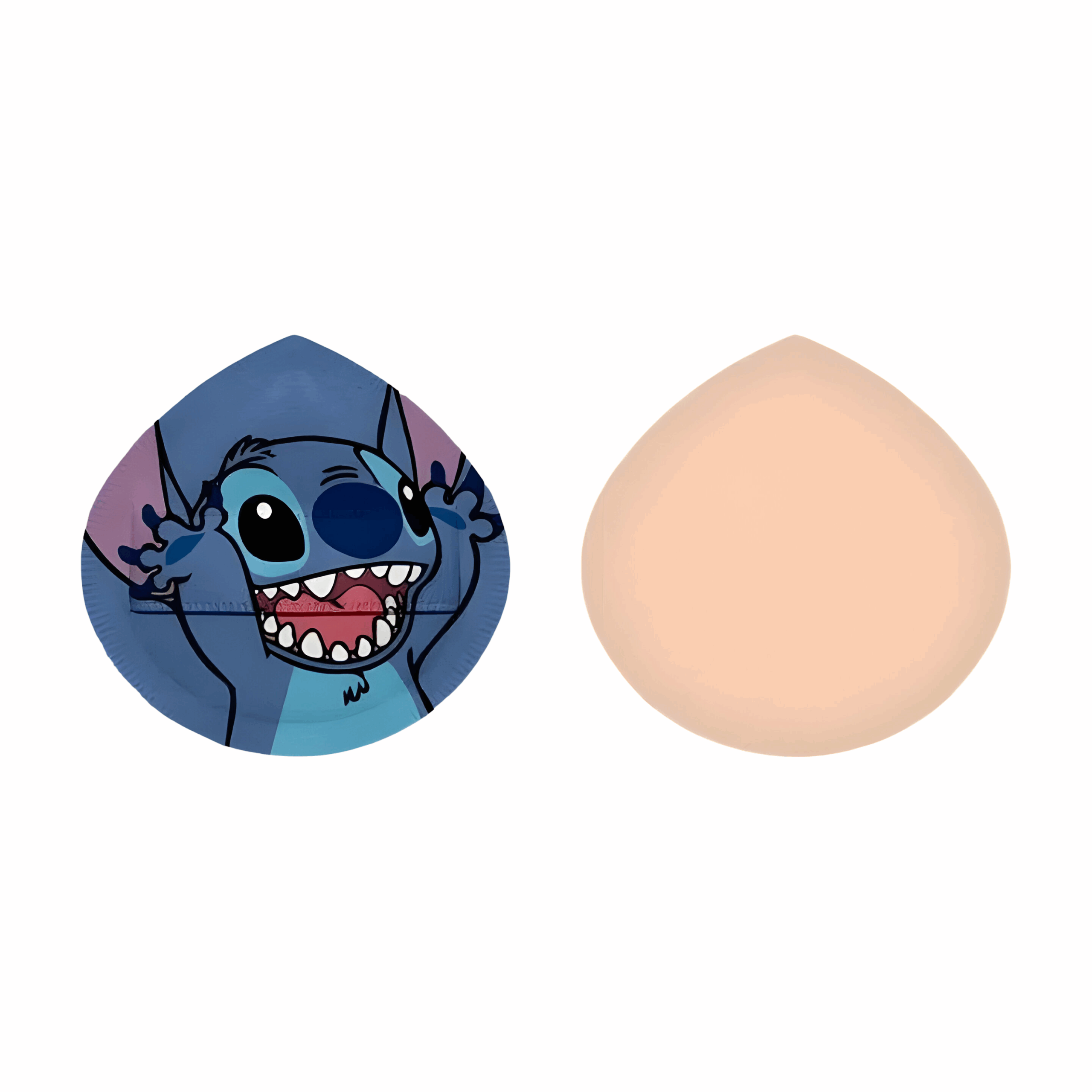 Éponge maquillage Stitch bleue