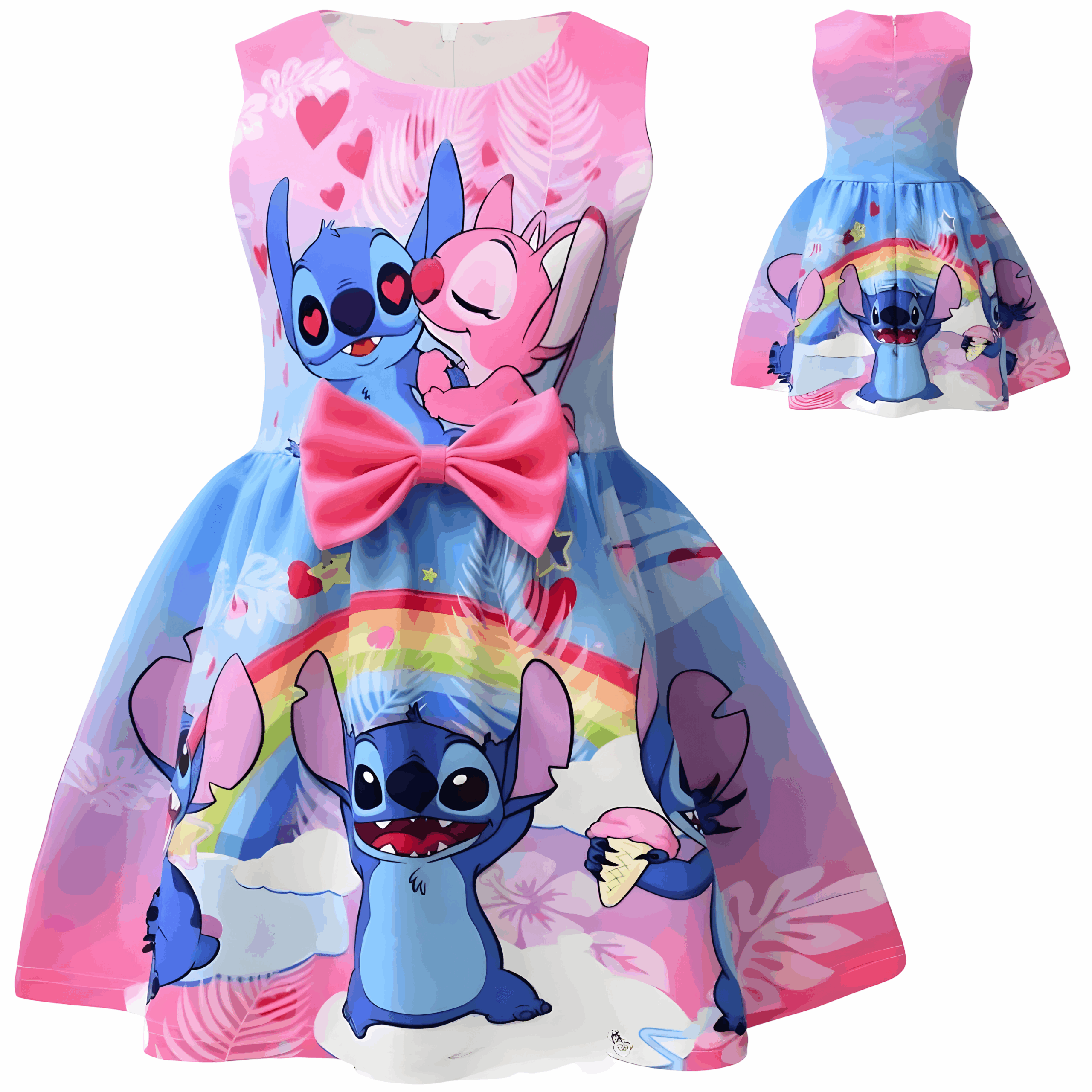 Robe Stitch à nœud papillon, modèles A à F