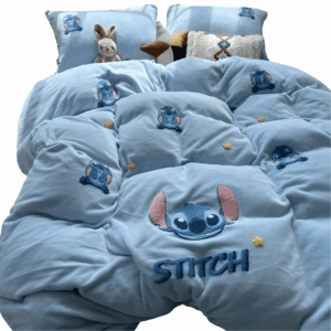 Couette Stitch bleue