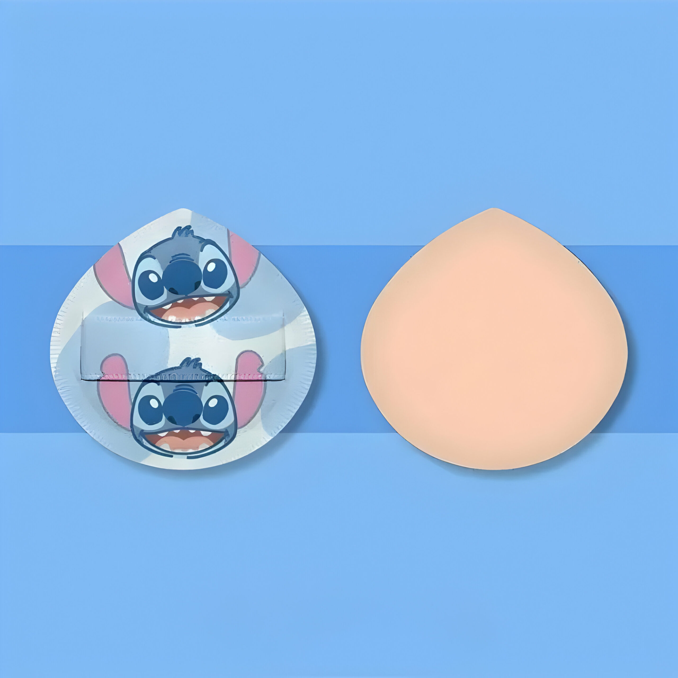 Éponge maquillage Stitch bleue – Image 3