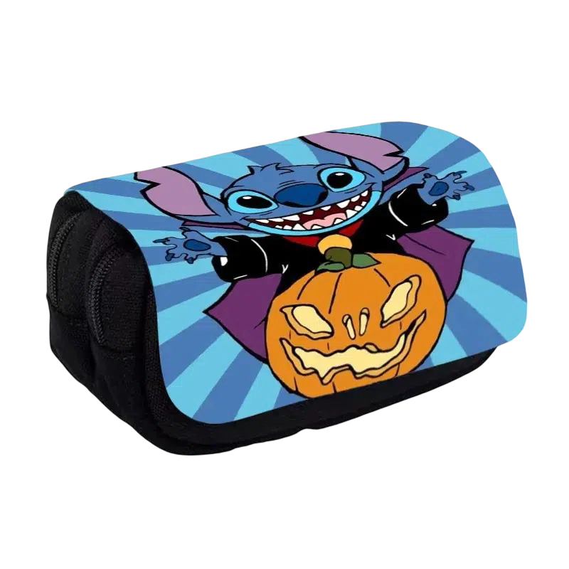 Trousse Stitch Halloween noire