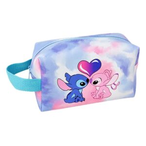 Trousse de Toilette Stitch et Angel coeur pour Enfant