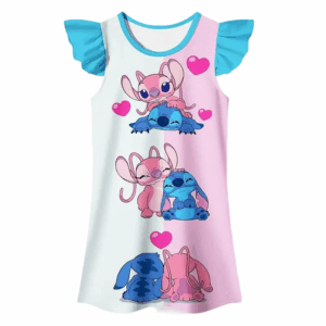 Robe Stitch et Angel Bleu