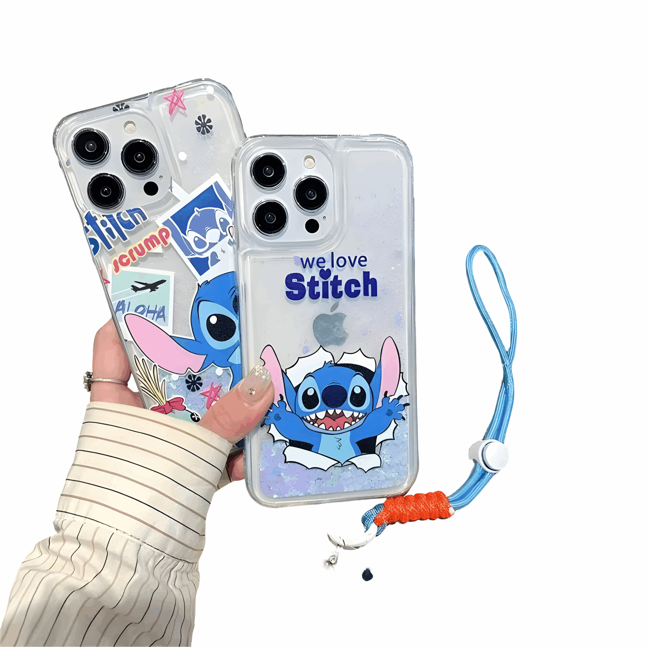 Coque Stitch liquide pour iPhone