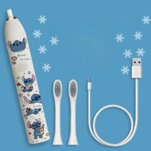 Brosse à Dents Électrique Stitch bleu guitare