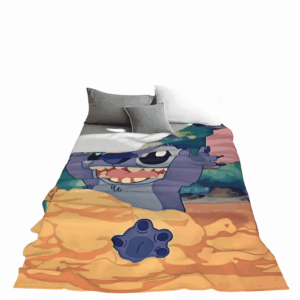 Couverture Stitch chaude canapé