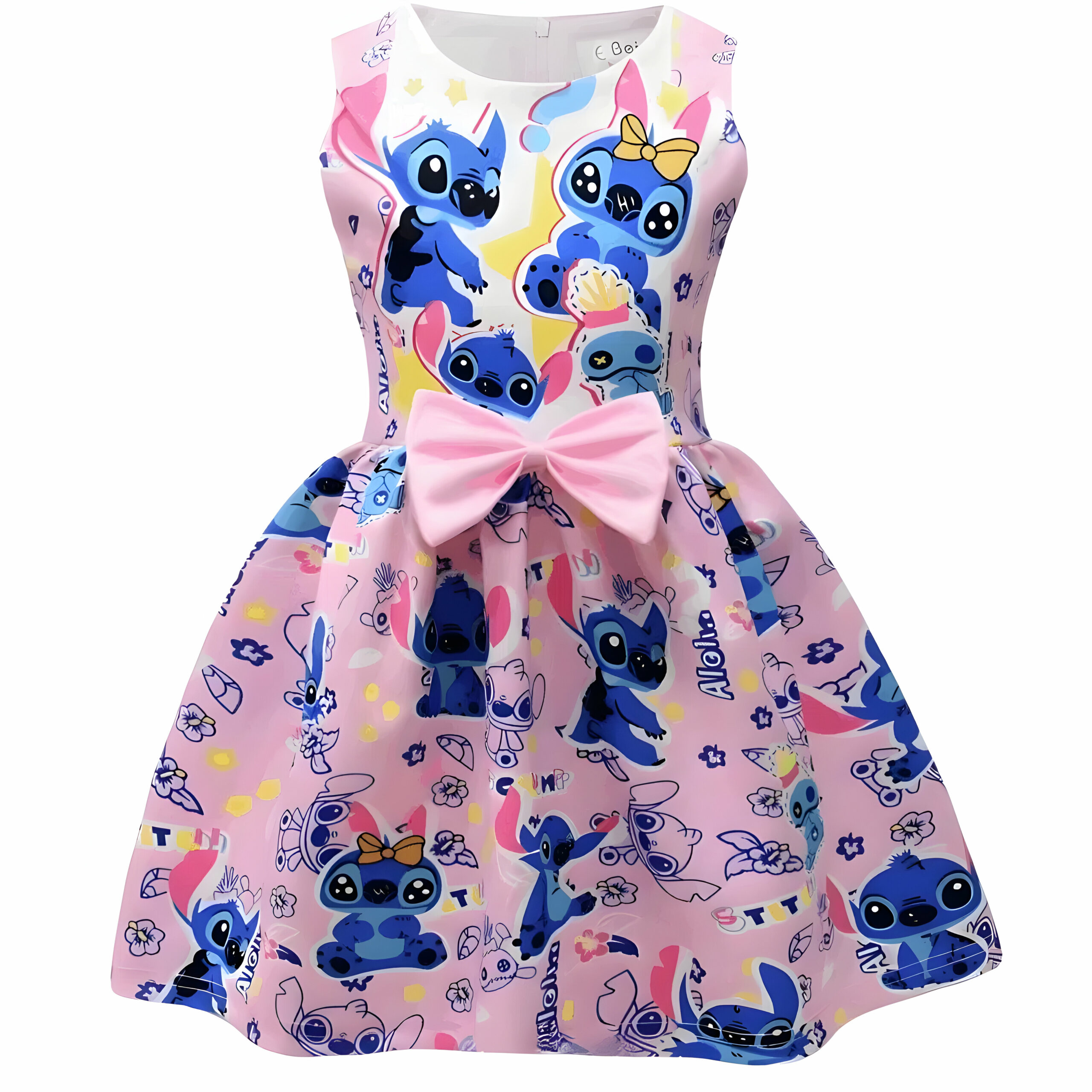 Robe Stitch à nœud papillon, modèles A à F – Image 8