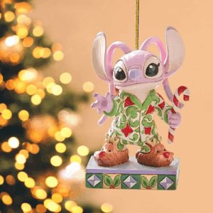Boule de Noël en 2D Stitch Angel sucre d'orge