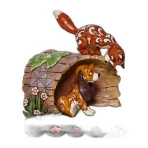 Figurine duo Rox et Rouky, amis pour la vie