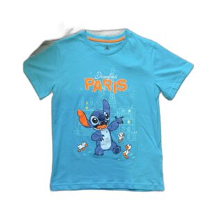 T-shirt enfant Stitch édition Paris