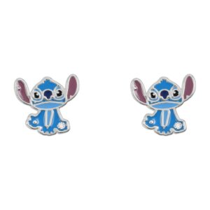 Boucles d'oreilles Stitch en argent