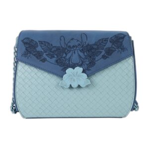 Sac à bandoulière brodé fleurs Stitch