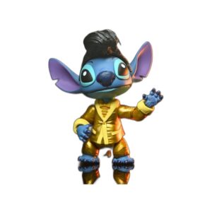 Figurine Stitch Elvis Ultimate Gold Suit 18 cm