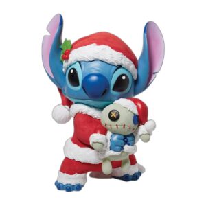Grande figurine Stitch Père Noël