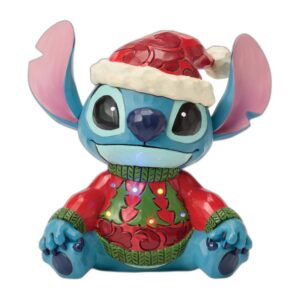 Stitch en pull de Noël lumineux LED